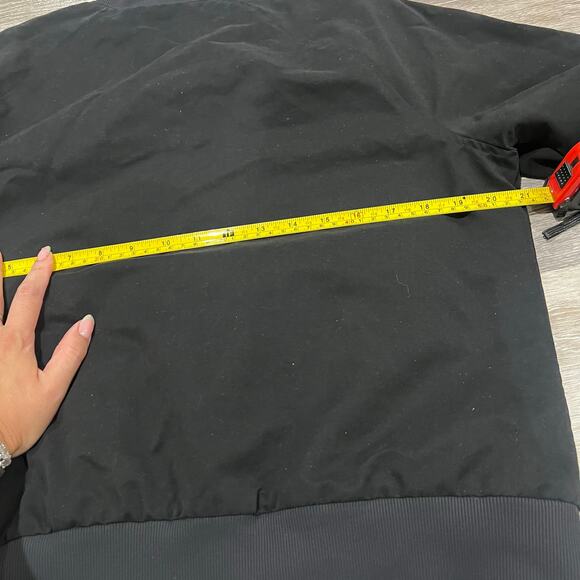 Lululemon Athletica Black Bomber Jacket Reversible Size 10 - Picture 11 of 12